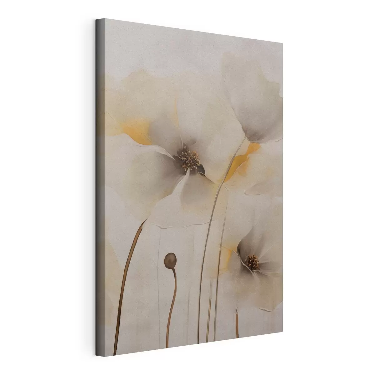Fototapete Zarte Mohnblumen an schlanken Stielen s51089