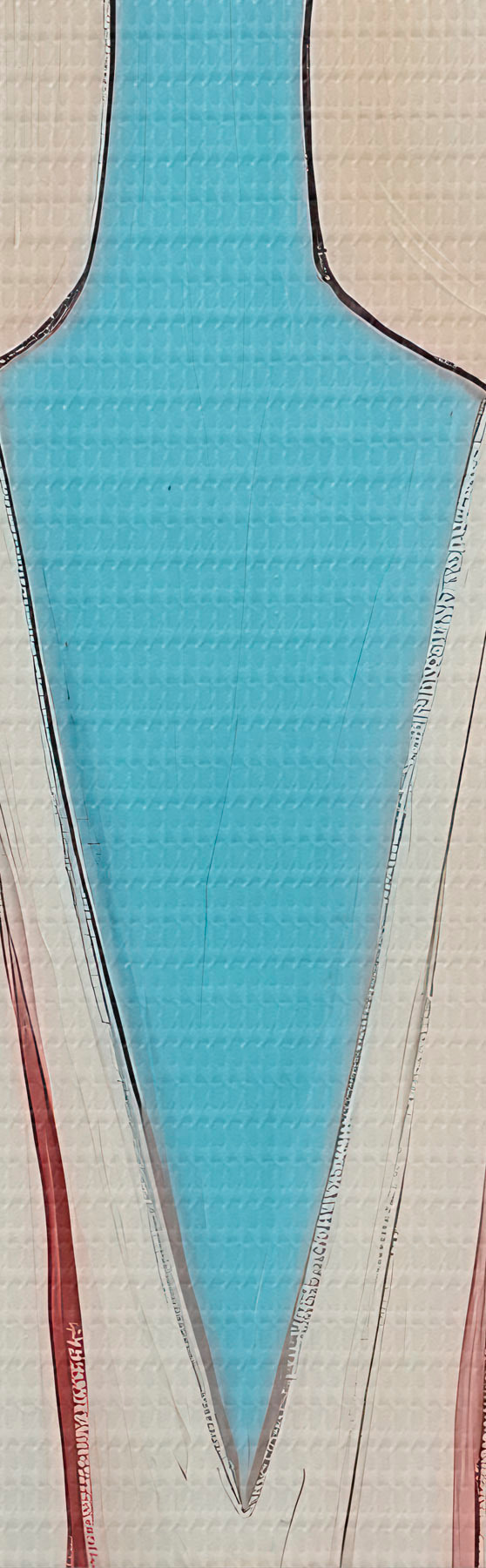 Fototapete Gemälde mit einer abstrakten weiblichen Figur s51152