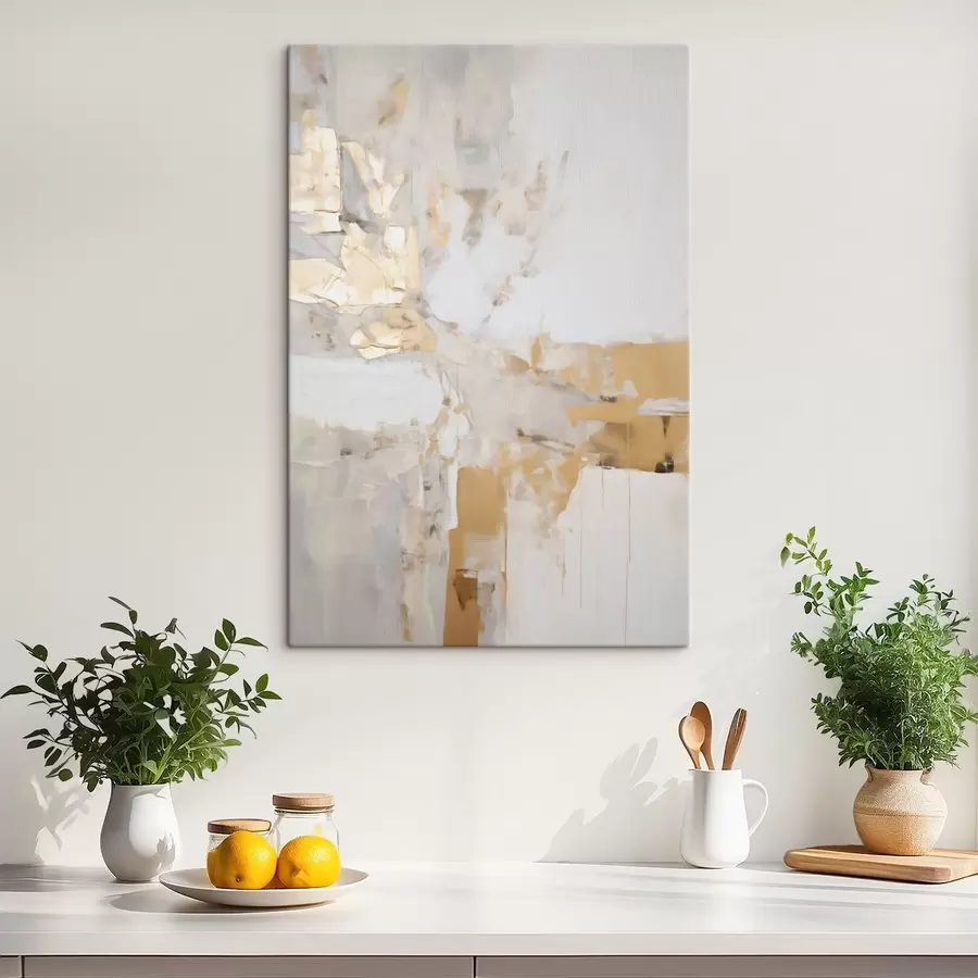 Fototapete Minimalistische Abstraktion, Nachbildung eines Gemäldes s51163