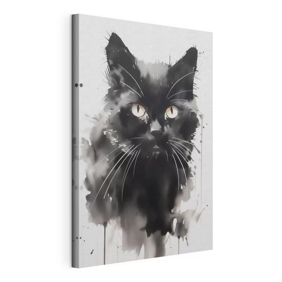 Fototapete Porträt einer Katze, Nachbildung eines Gemäldes s51169
