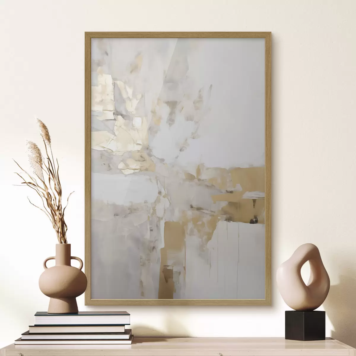 Poster Minimalistische Abstraktion, Nachbildung eines Gemäldes f51163