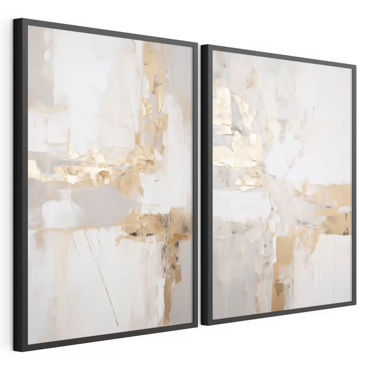 Poster Moderne Abstraktion, Nachahmung der Malerei d31107