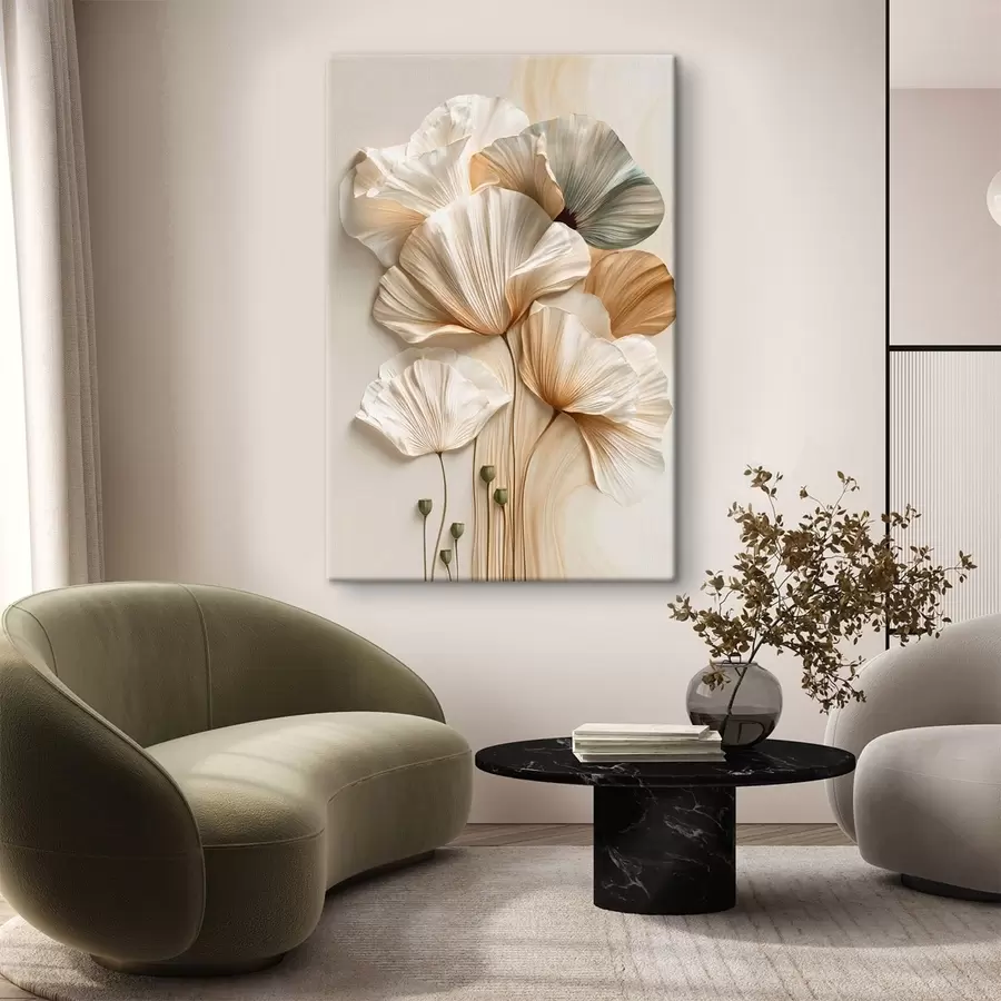 Fototapete Abstrakte Blumen s50870