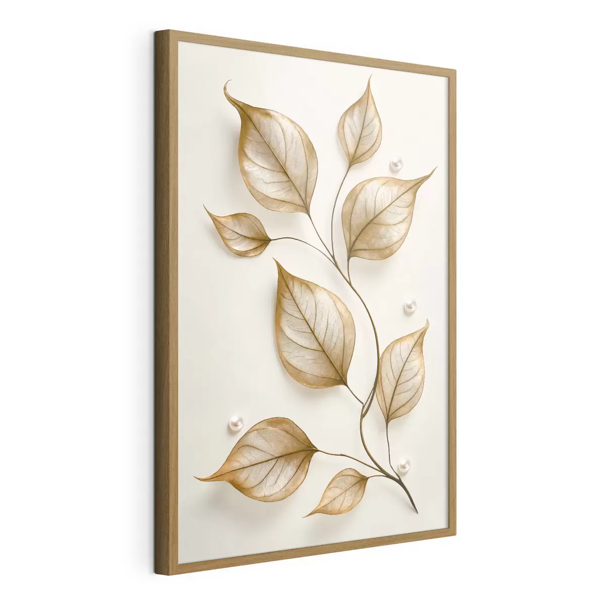 Poster Eleganter botanischer Zweig f50866