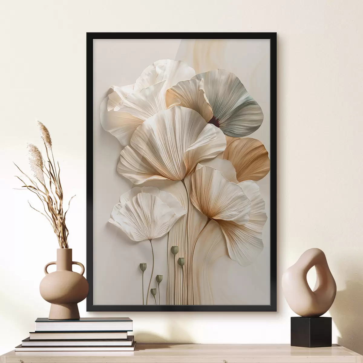 Poster Abstrakte Blumen f50870