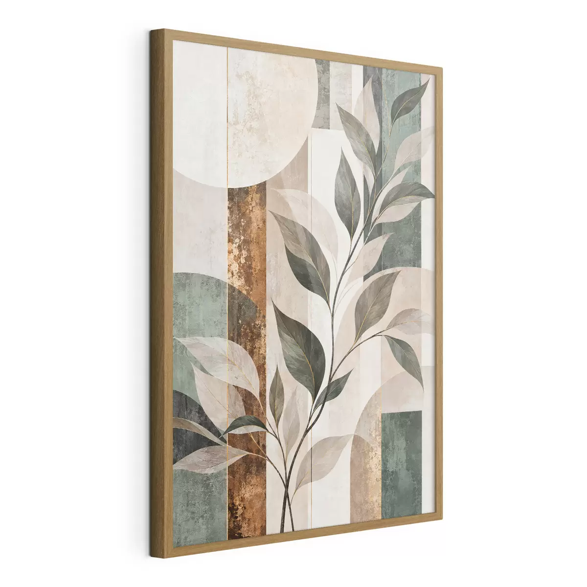 Poster Botanische Geometrie f51180
