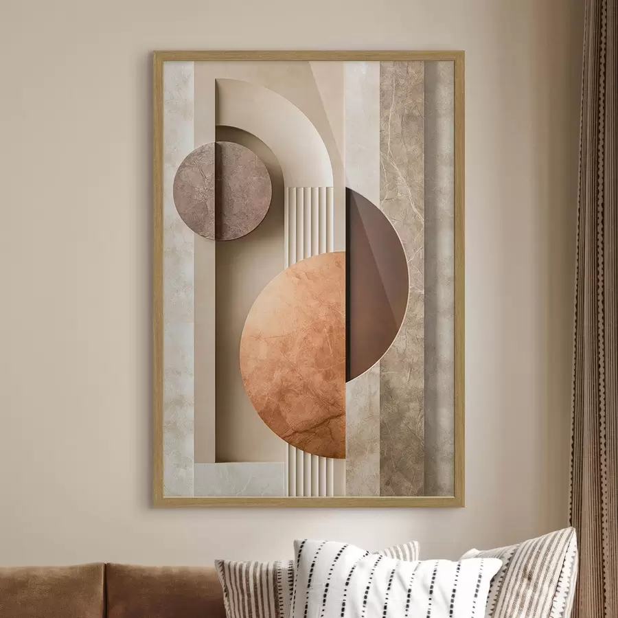 Fototapete Moderne abstrakte Geometrie f51282