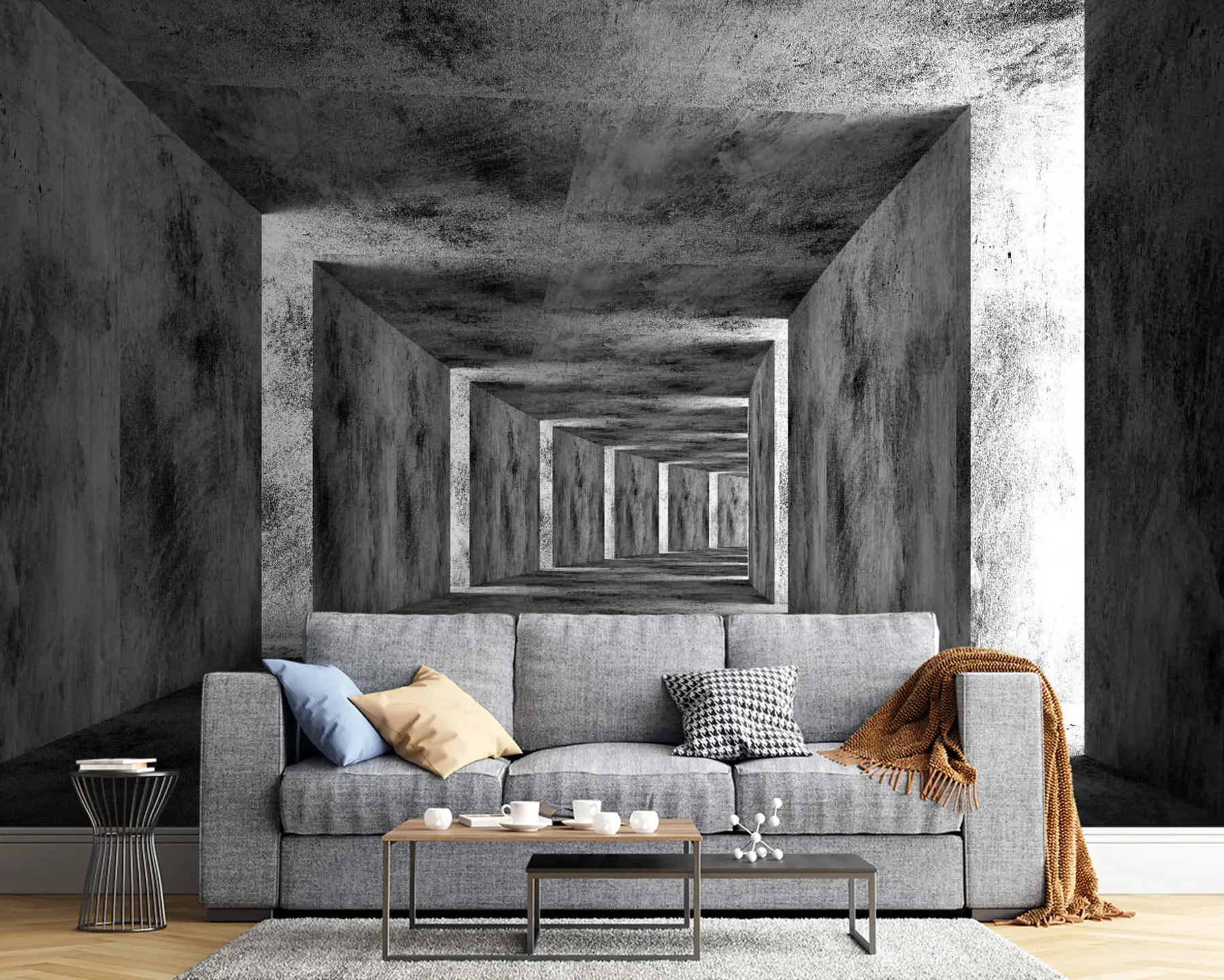Fototapete Geste, Kunst und Pflanze u45797