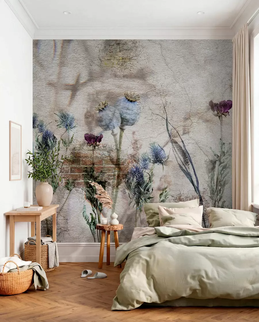 Fototapete Blumen und Kräuter u72771