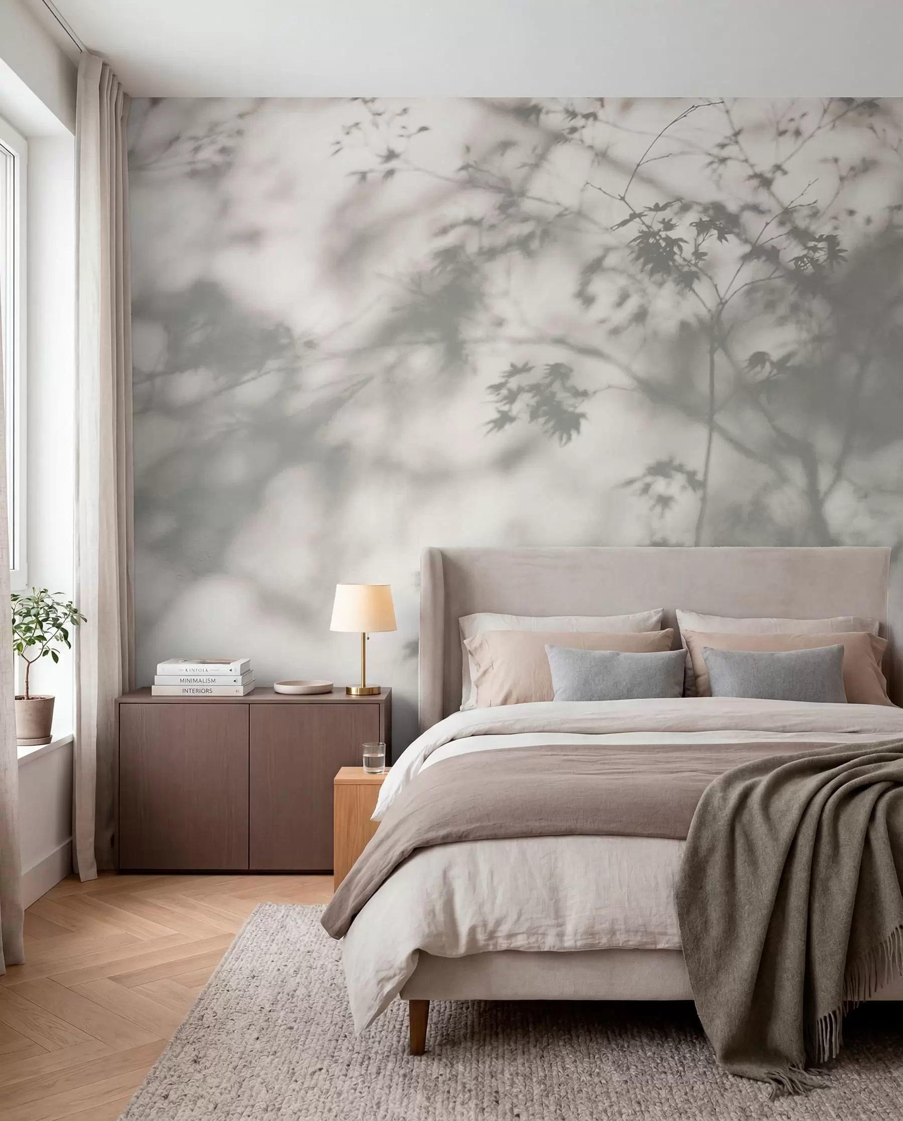 Fototapete Schatten an der Wand u79829