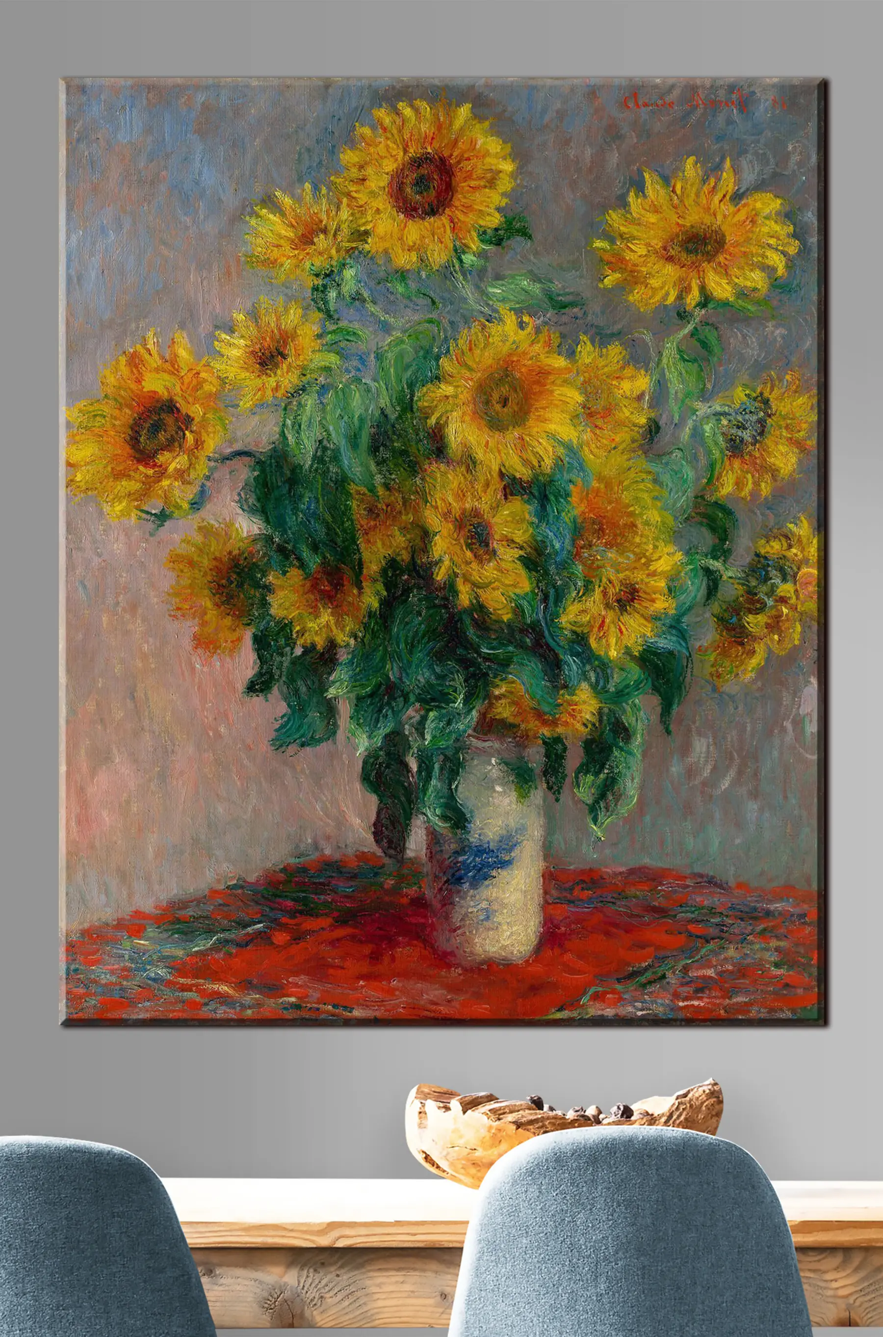 Fototapete Sonnenblumen. Vincent van Gogh s12312