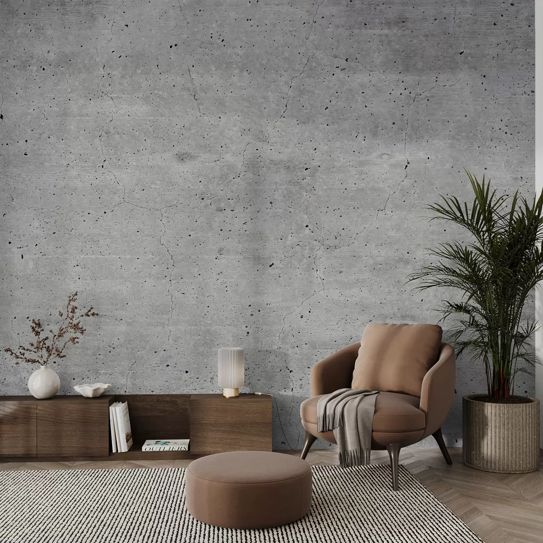 Fototapete Grau, Muster und Beton u13522