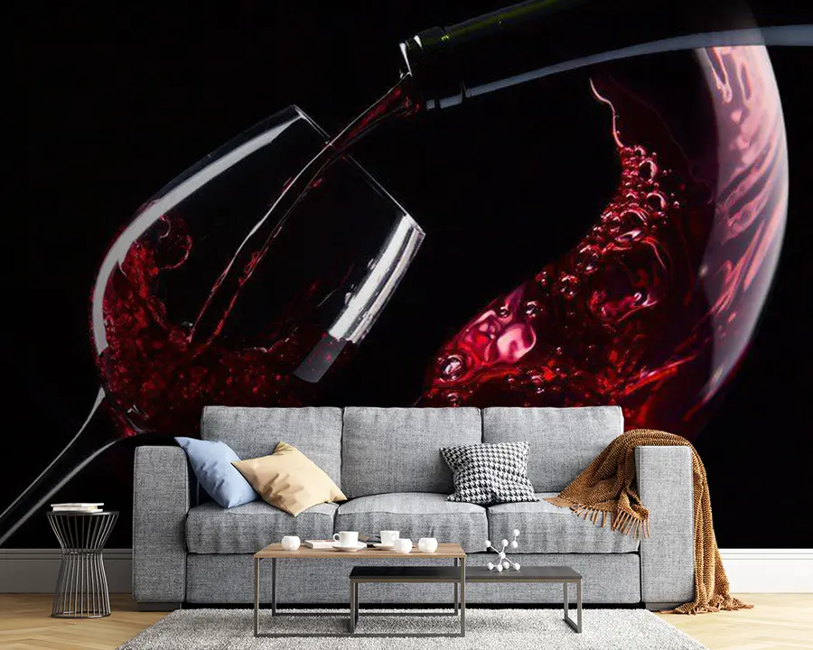 Fototapete Automobilbeleuchtung, Flüssigkeit und Motorhaube u66084