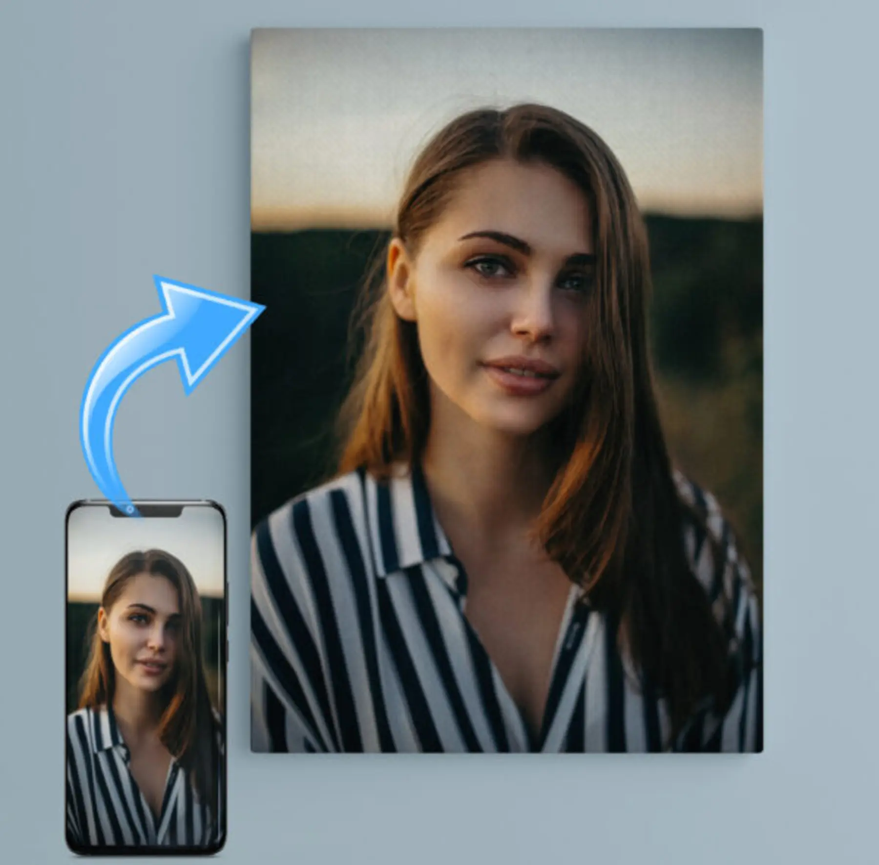 Fototapete Bild aus einer Fotografie s15723