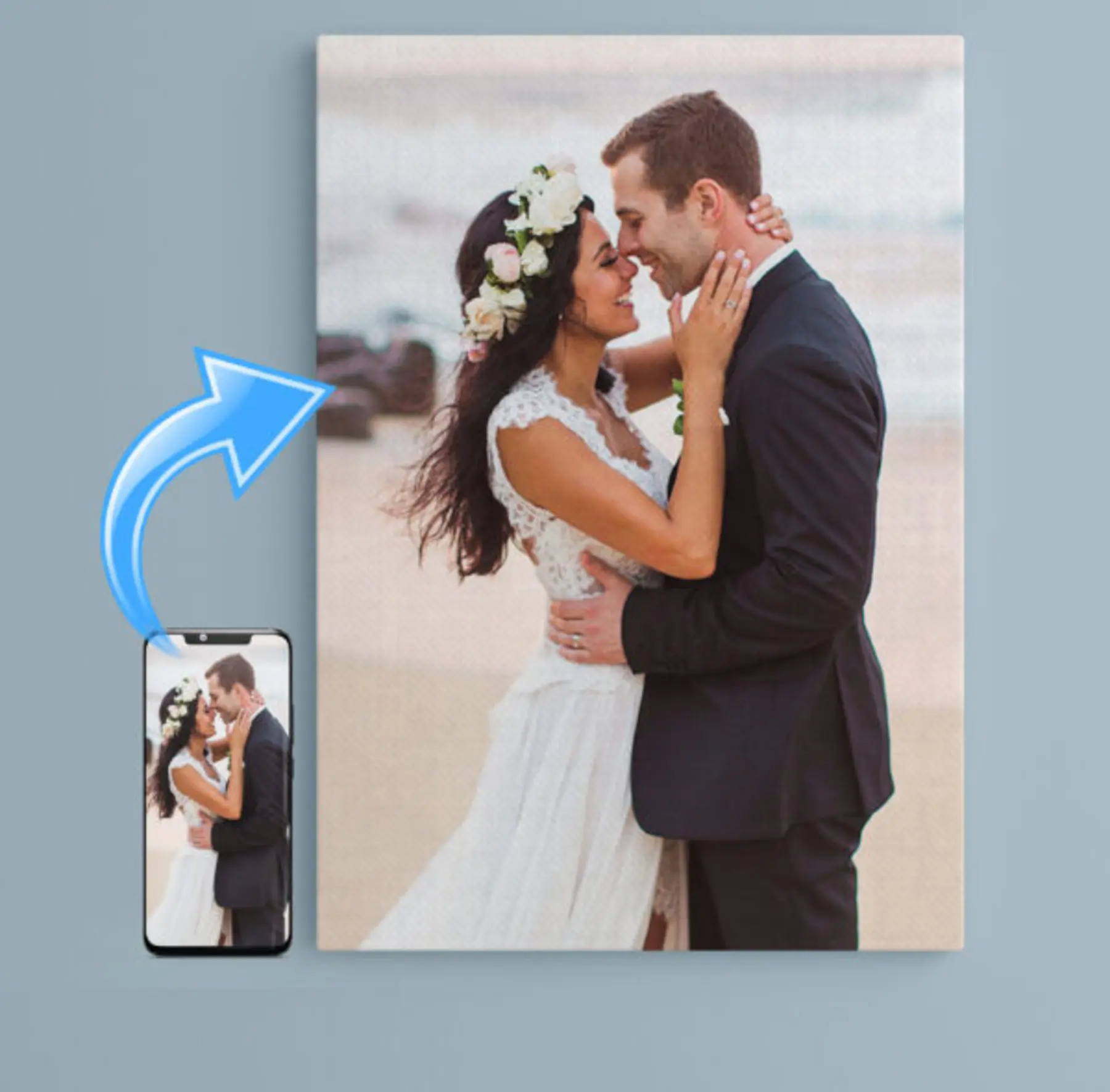 Fototapete Drucken von Fotos auf Leinwand s15724