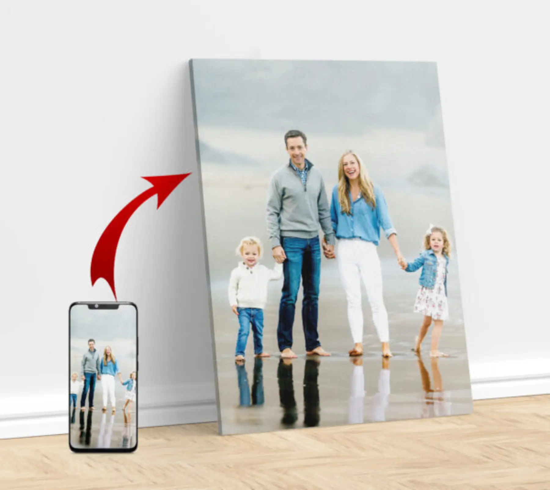 Fototapete Individuelles Porträt nach einem Foto s15726