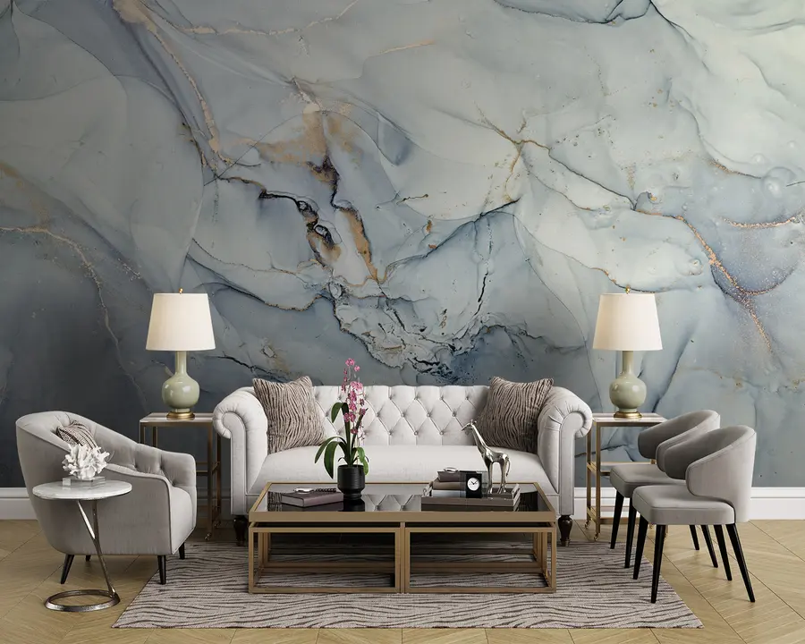 Fototapete Eiskappe, Schnee und Schmelzen u93432