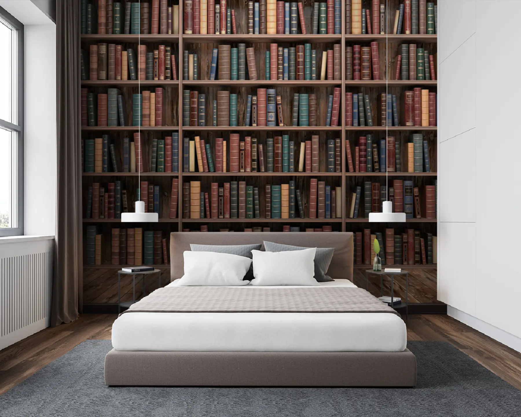 Fototapete Beeindruckende Bibliothek u93501
