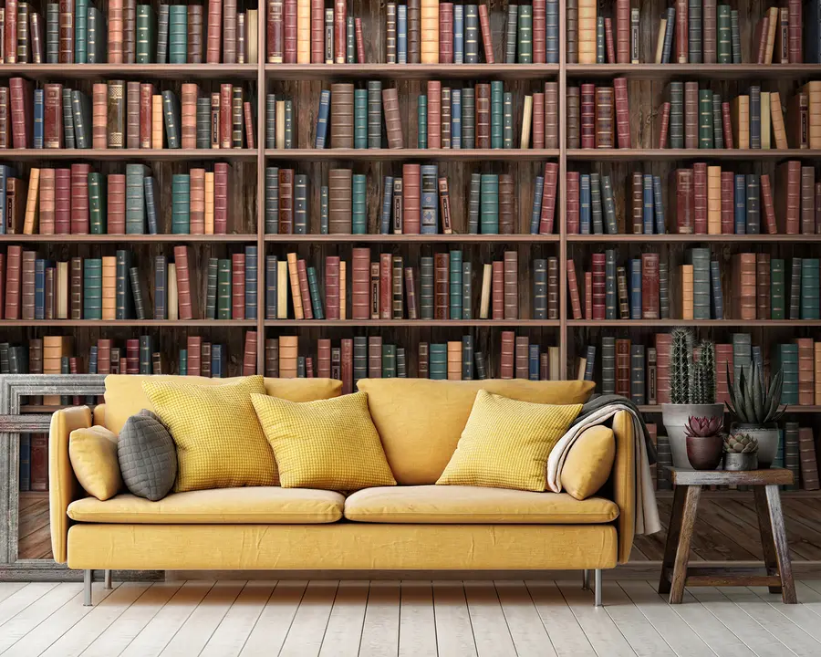 Fototapete Beeindruckende Bibliothek u93501