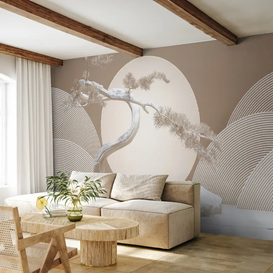 Fototapete Japanischer Steingarten u68179