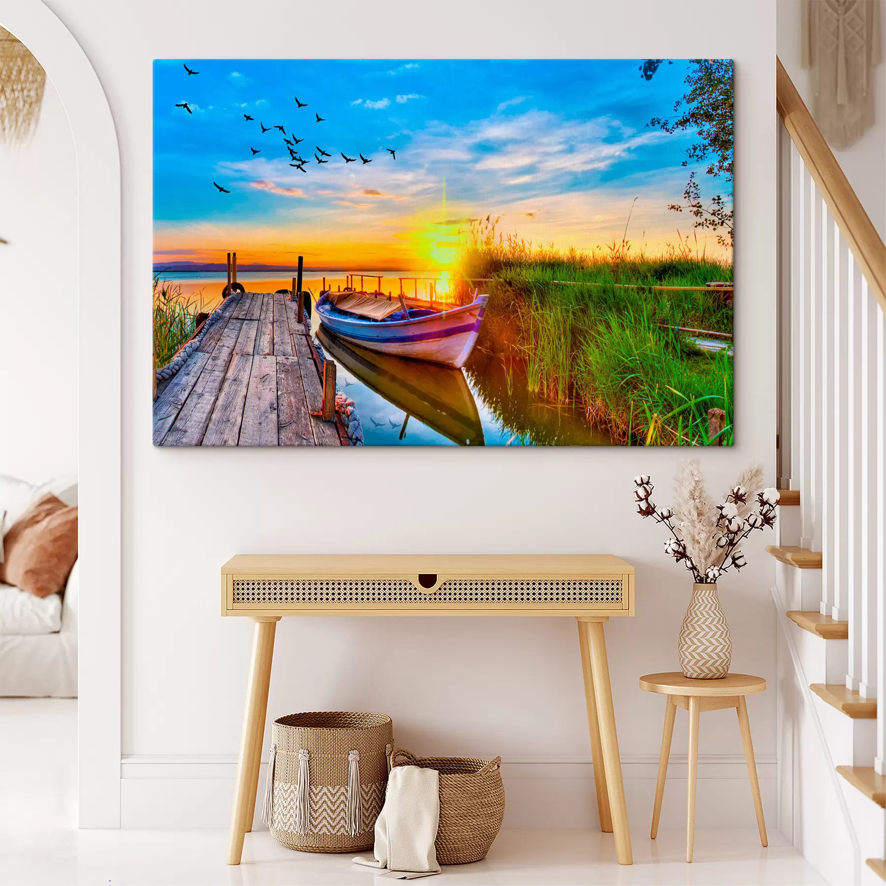 Fototapete Wolke, Wasser und Himmel s17989