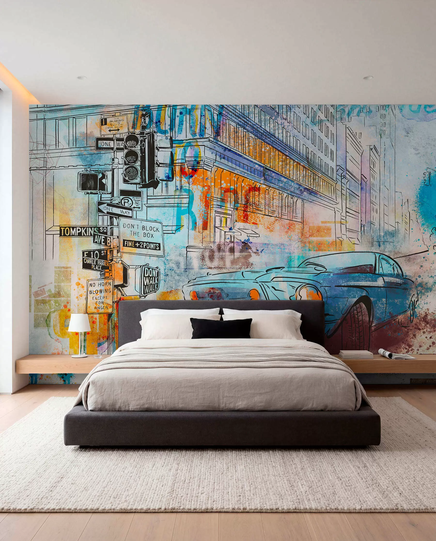 Fototapete Graffiti-Maschine u75814