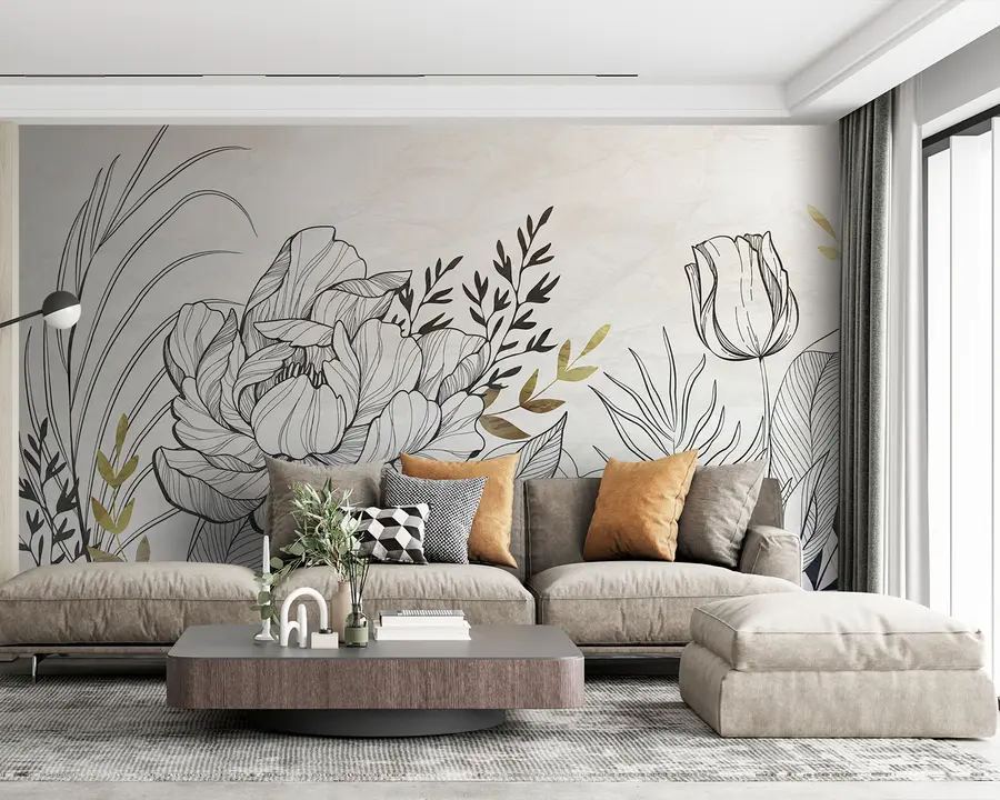 Fototapete Blütenblatt u94307