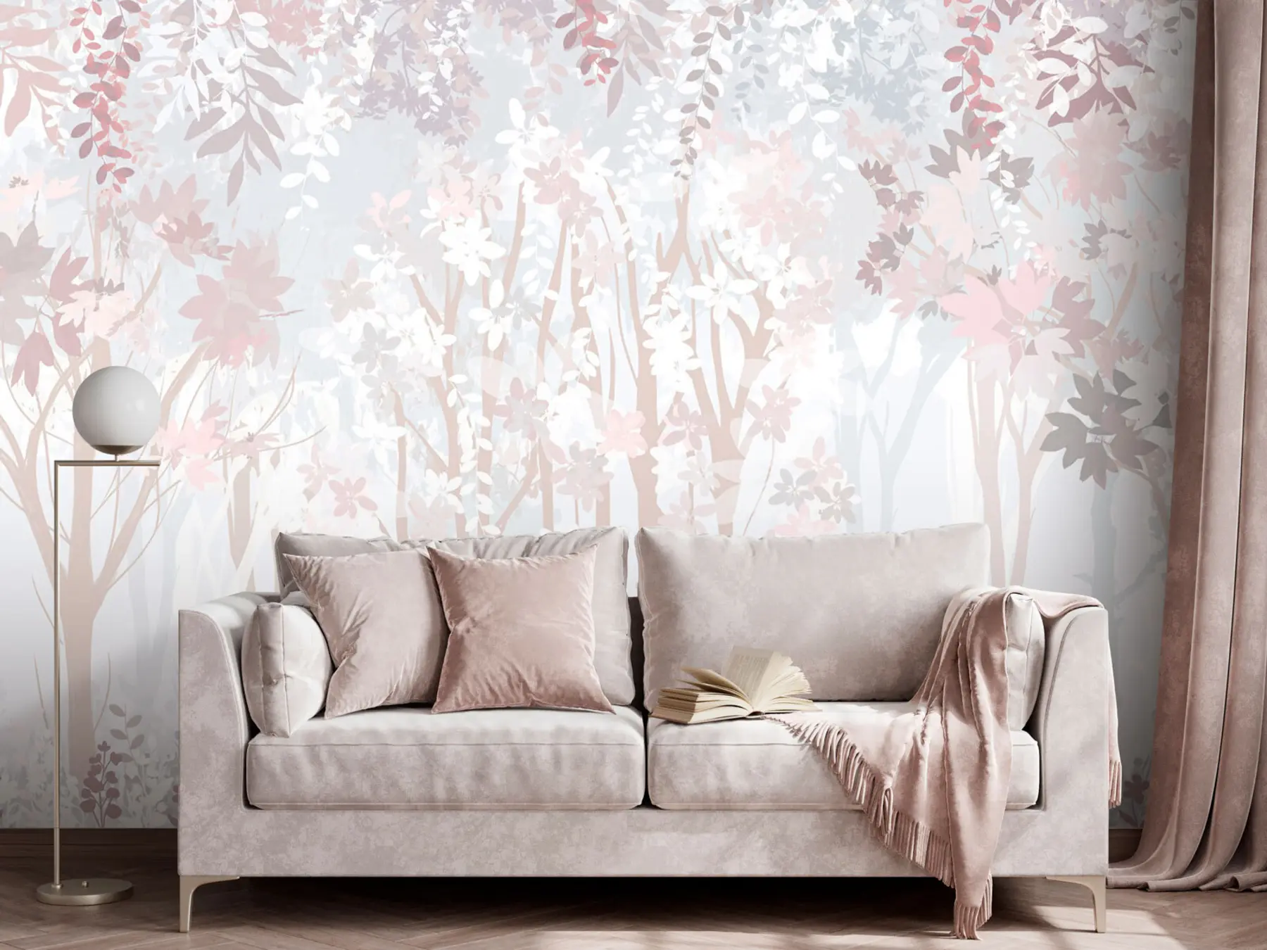 Fototapete Ein fabelhafter Zauberwald u94171