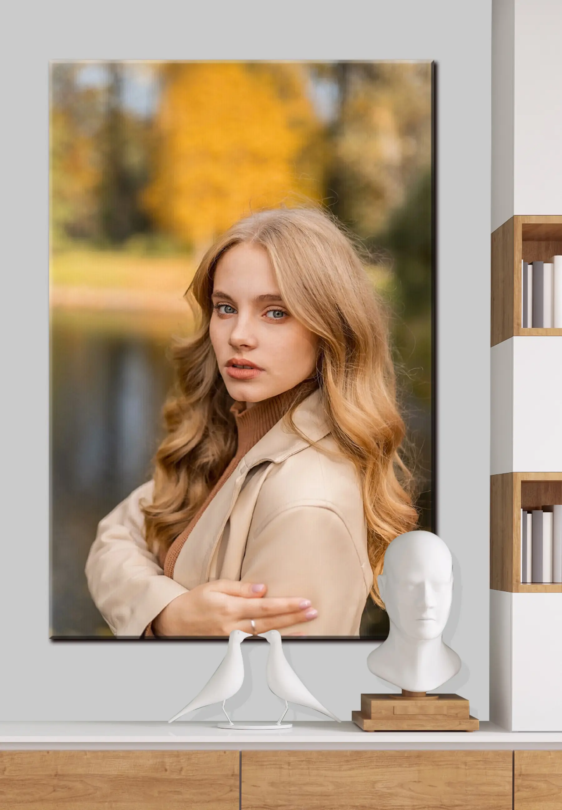 Fototapete Ein Bild von einem Foto als Geschenk s33172