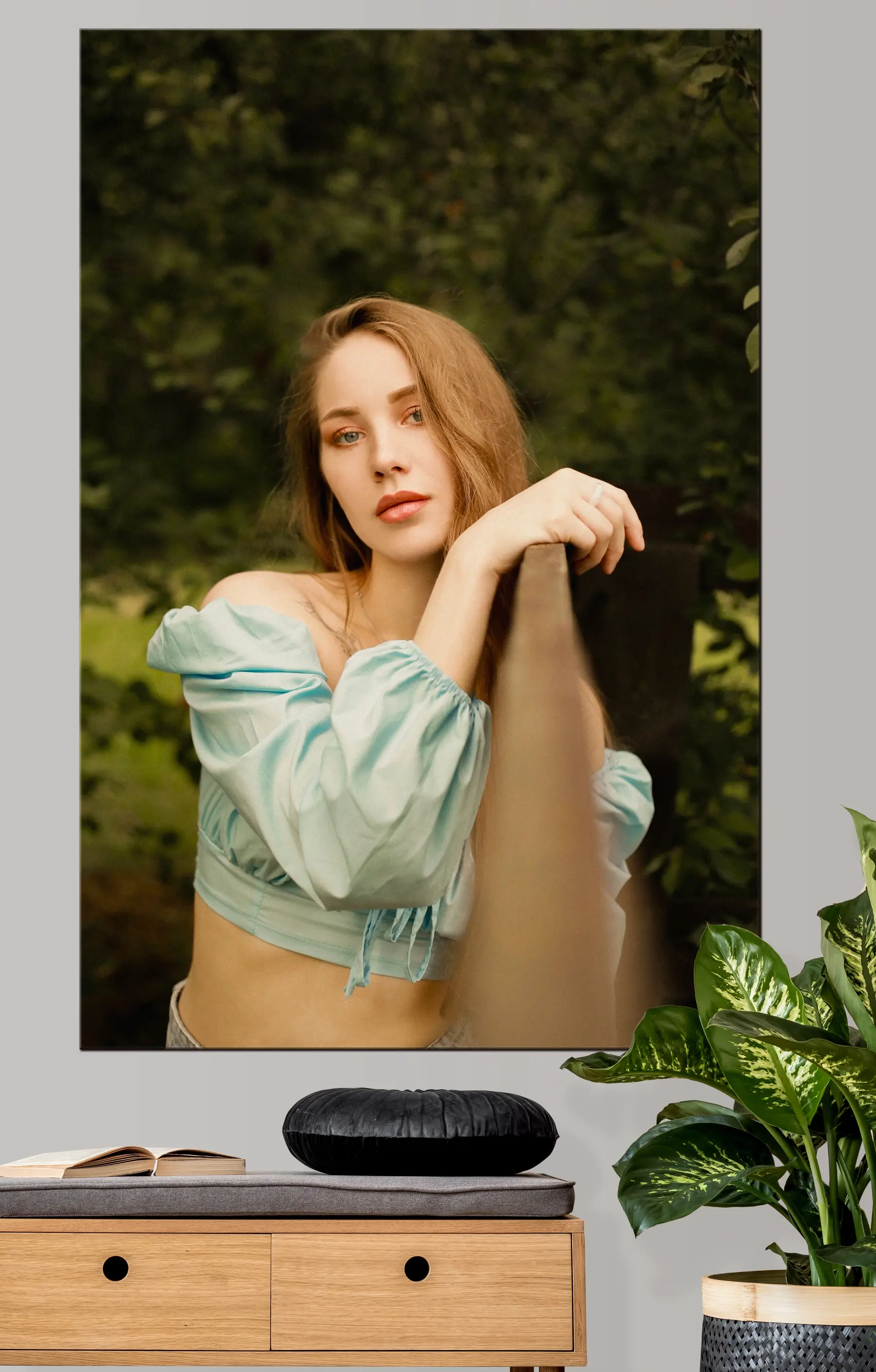 Fototapete Aus einem Foto auf Leinwand ein Bild machen s33270