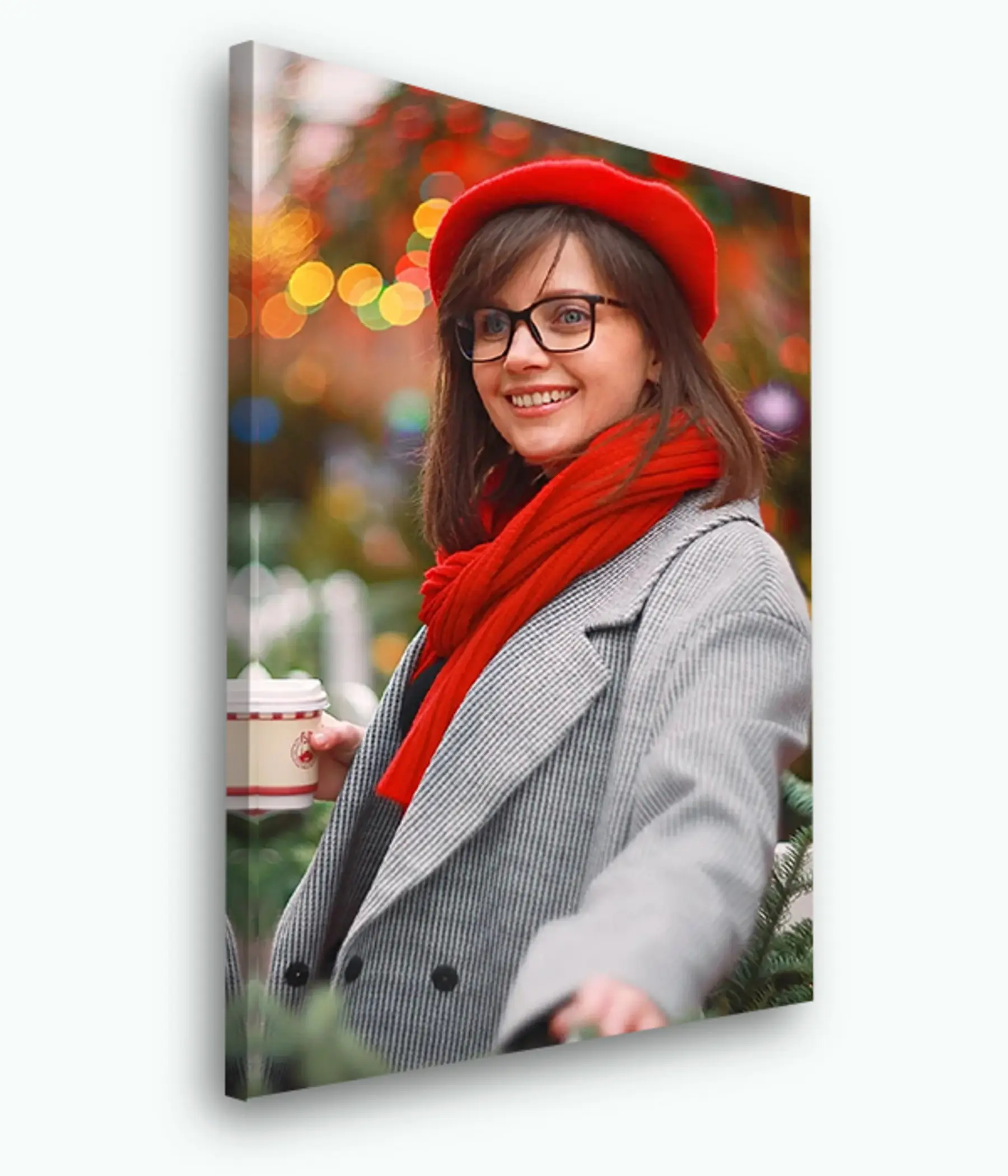 Fototapete Ein Gemälde nach einem Foto als Geschenk zum Jubiläum s33287