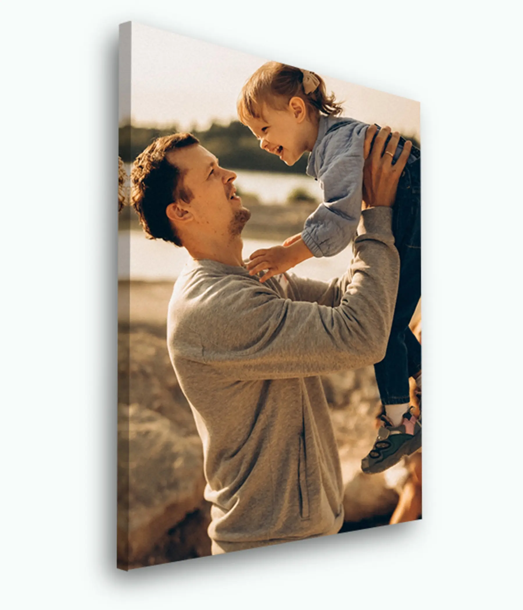 Fototapete Malen nach Kinderfotos auf Leinwand s33456