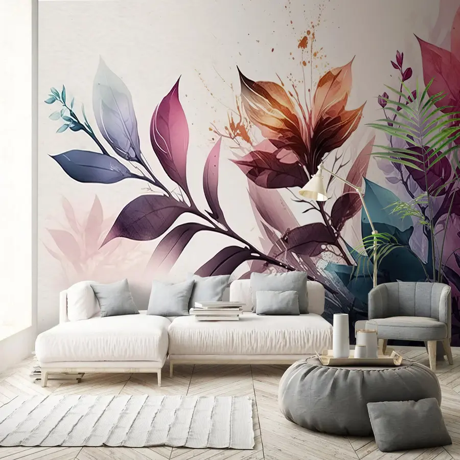 Fototapete Blatt geplatzt u75440