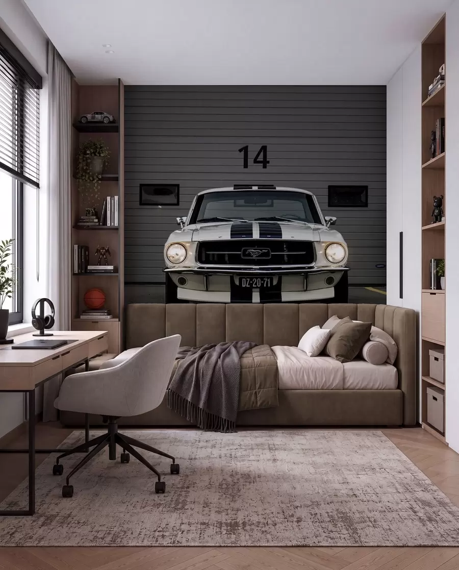Fototapete ford Mustang 1970 u95536