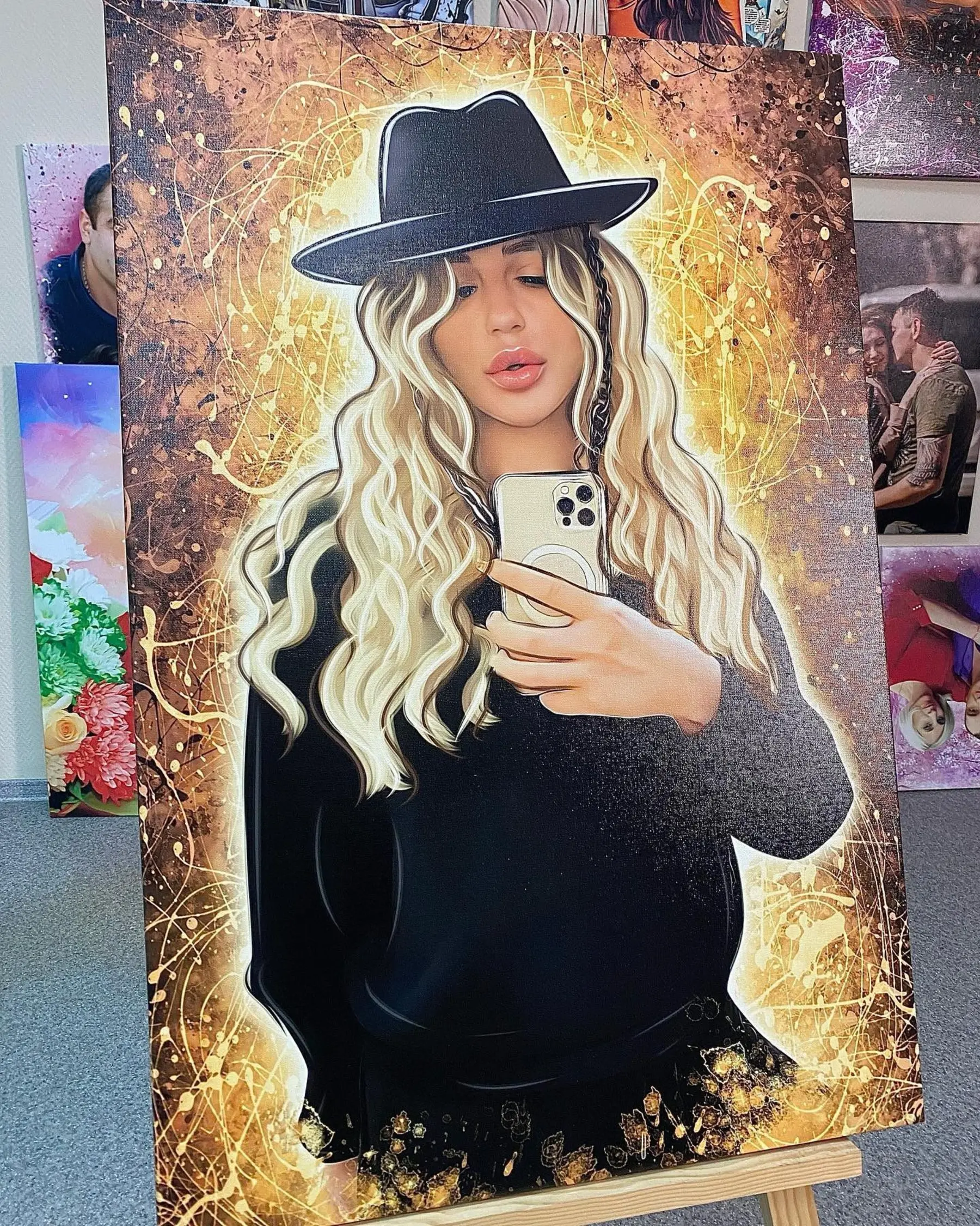 Fototapete Bild auf Leinwand von Ihrem eigenen Foto s34670