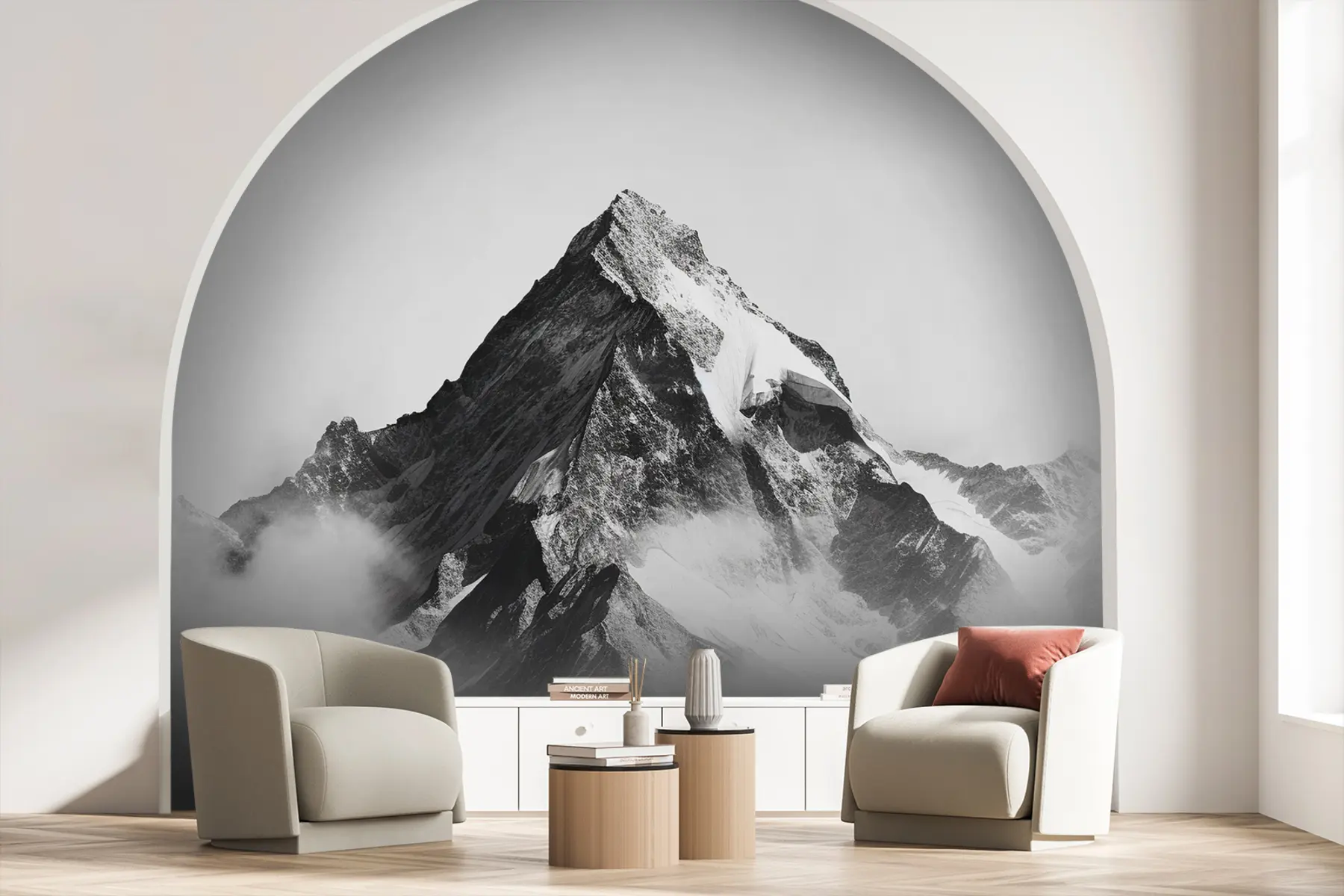 Fototapete Berglandschaft entspannen u96033