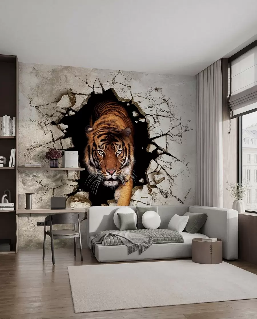 Fototapete 3D-Tiger u97031