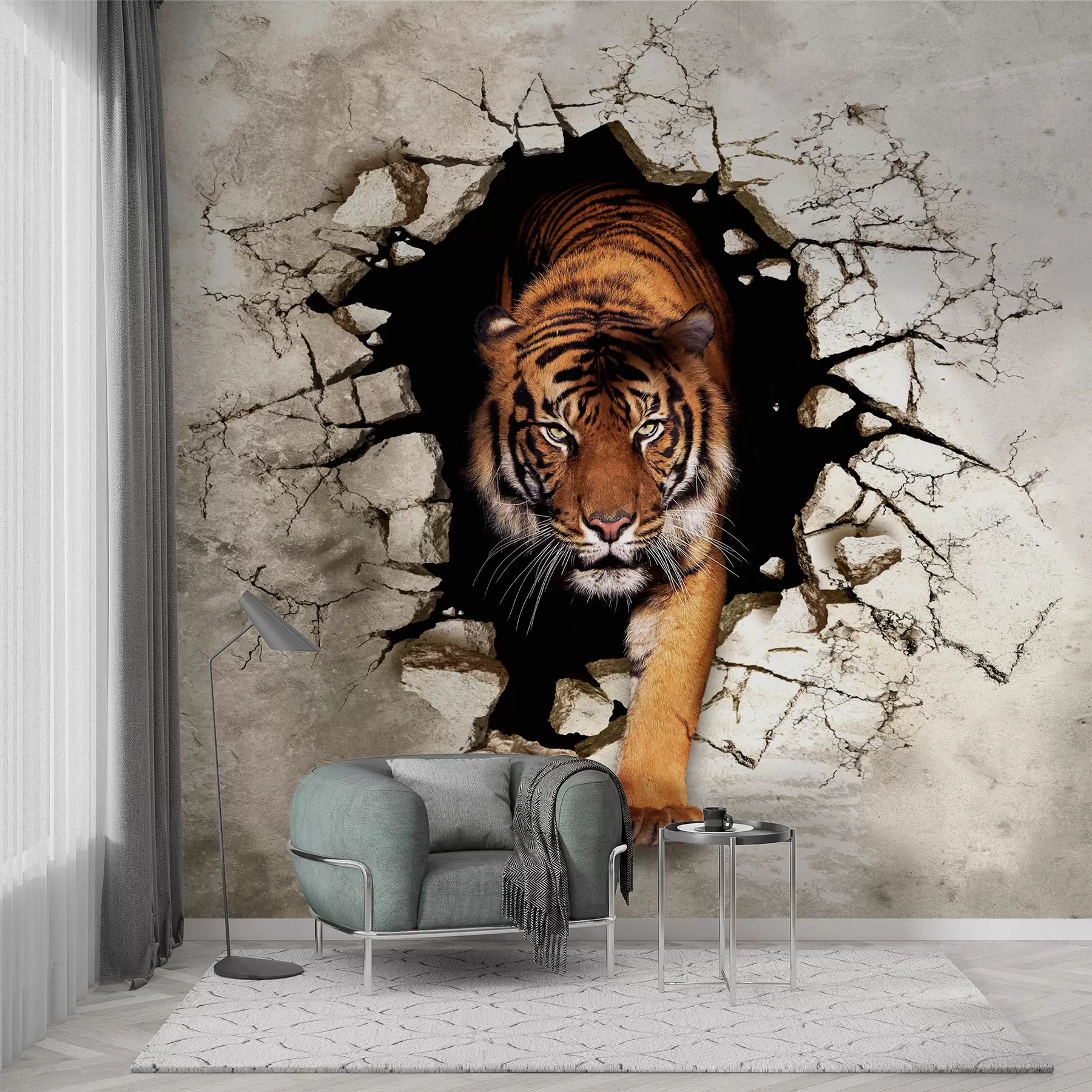 Fototapete 3D-Tiger u97031