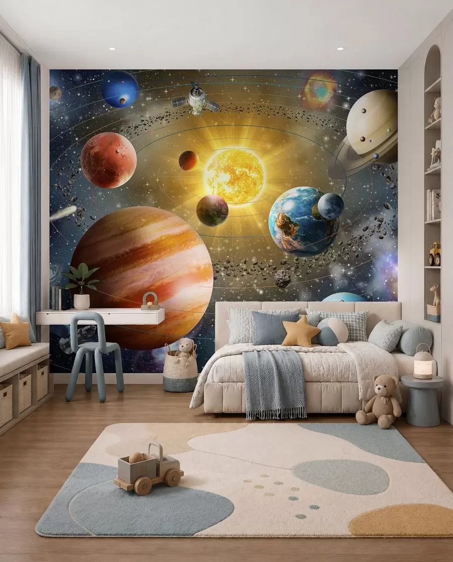 Fototapete Reise zwischen Planeten u97222