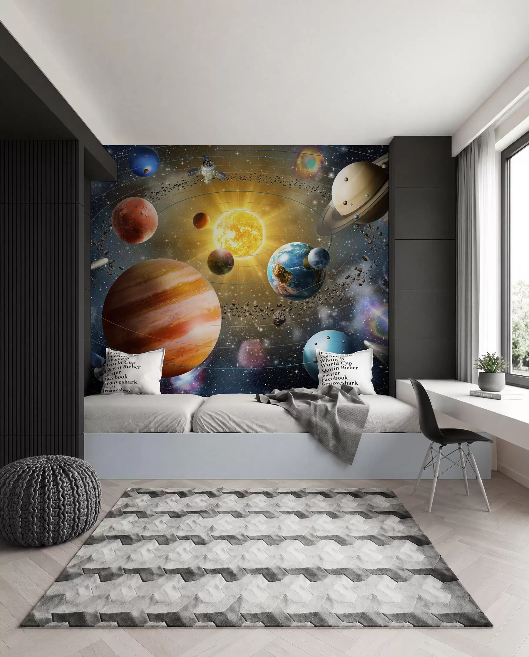 Fototapete Reise zwischen Planeten u97222