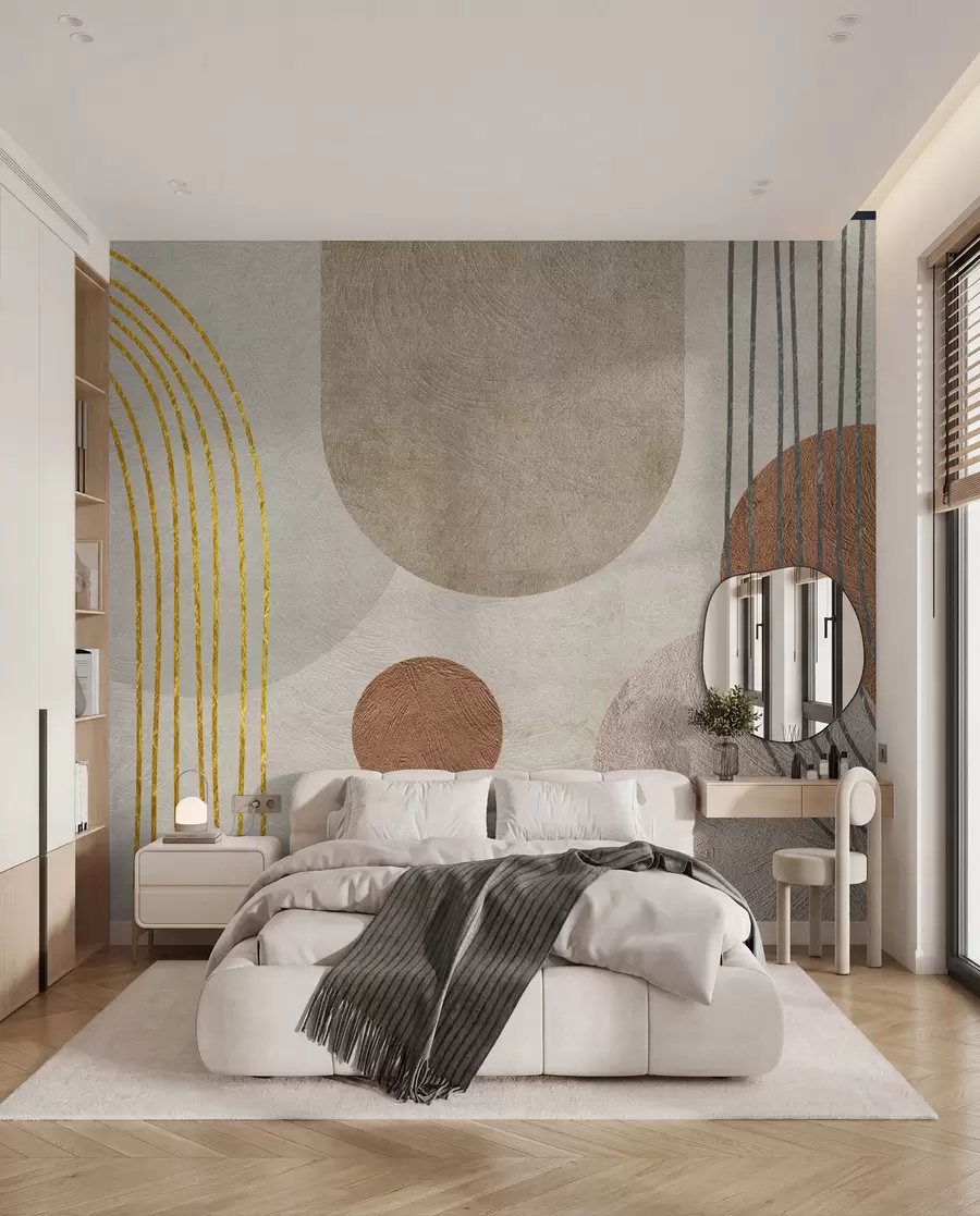 Fototapete Abstraktes Boho-Muster u97255