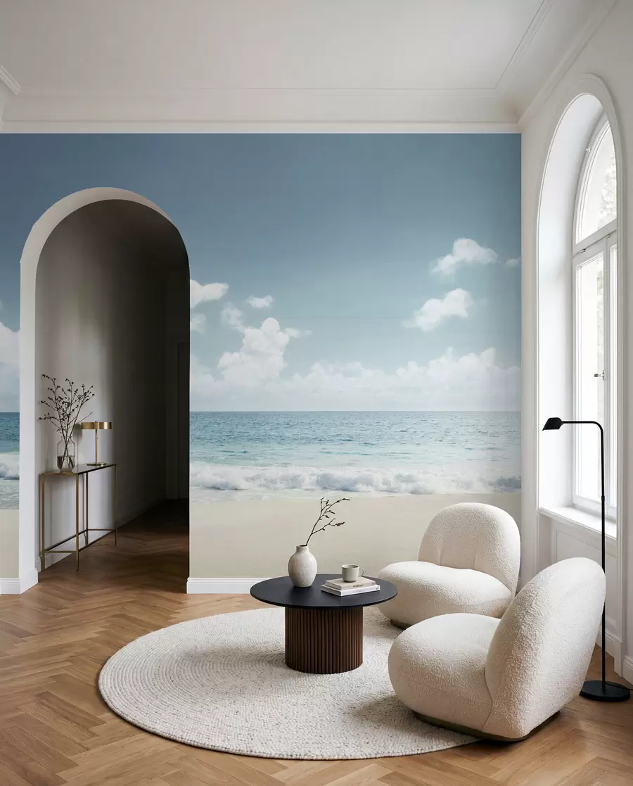 Fototapete Strand der Malediven u97884