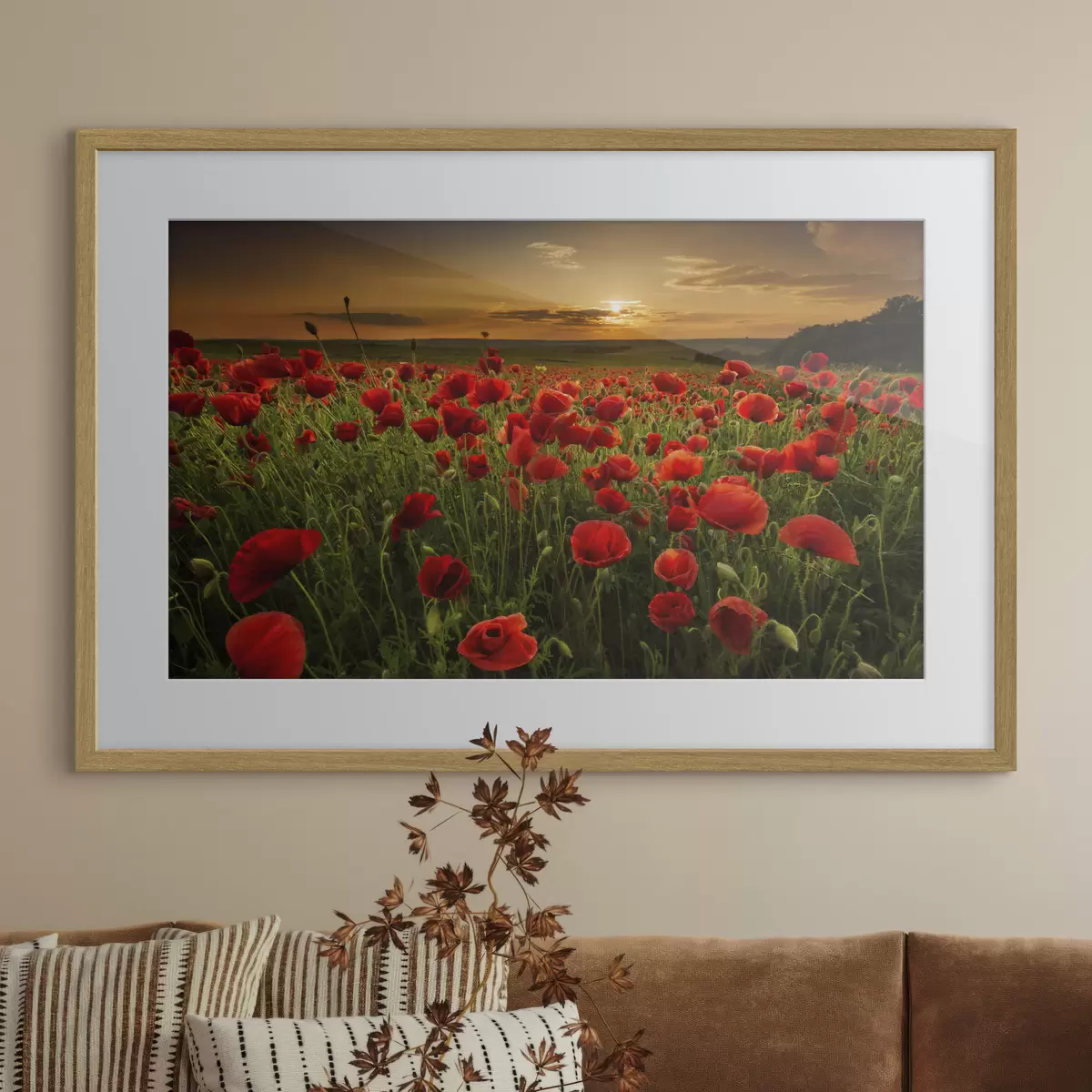 Poster Blüten und Umarmung f05477