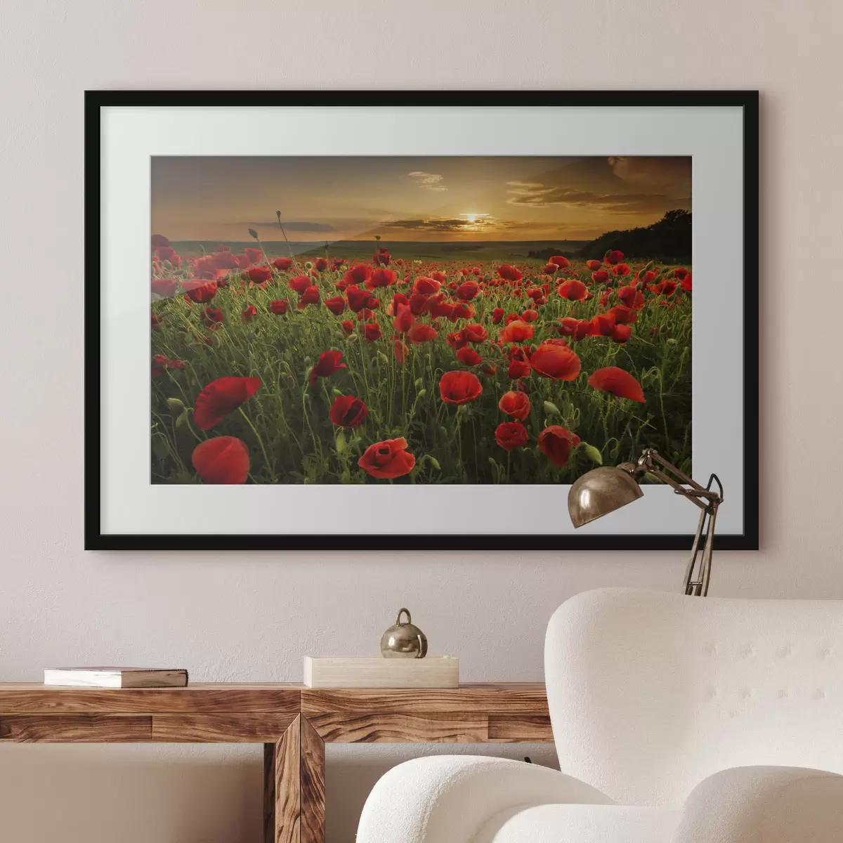 Poster Blüten und Umarmung f05477