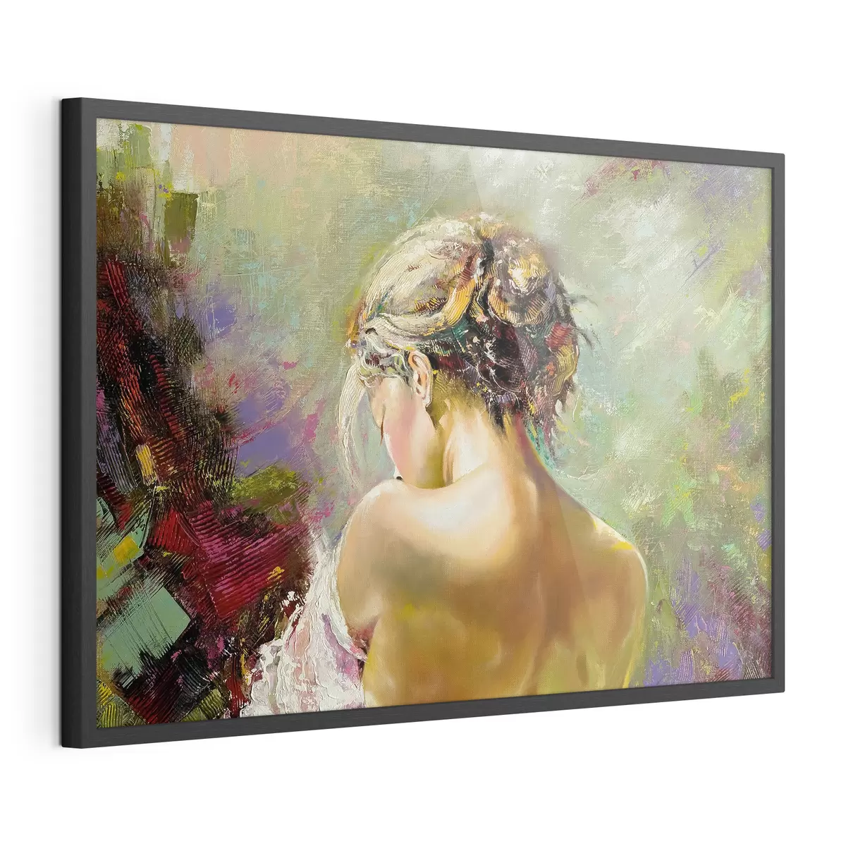 Poster Kopf, Menschen in der Natur und Farbe f27105