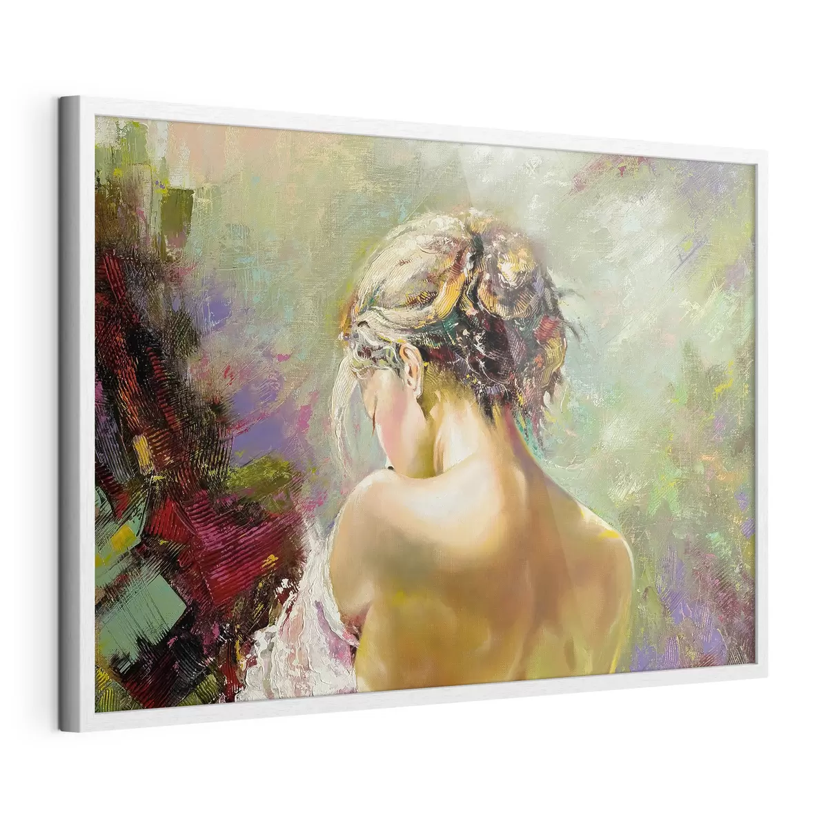 Poster Kopf, Menschen in der Natur und Farbe f27105