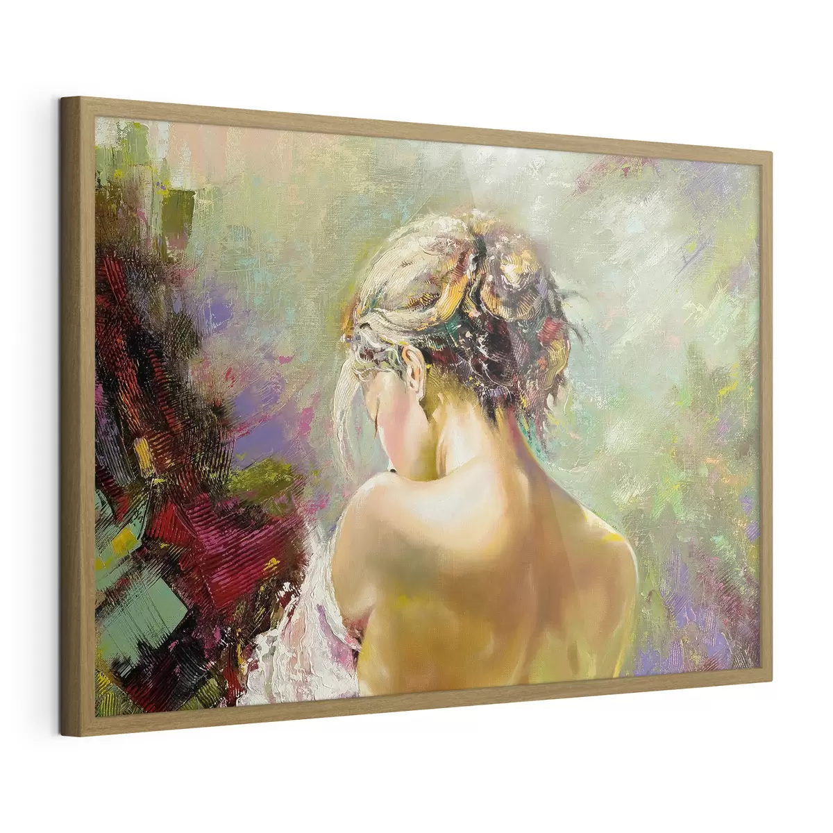 Poster Kopf, Menschen in der Natur und Farbe f27105