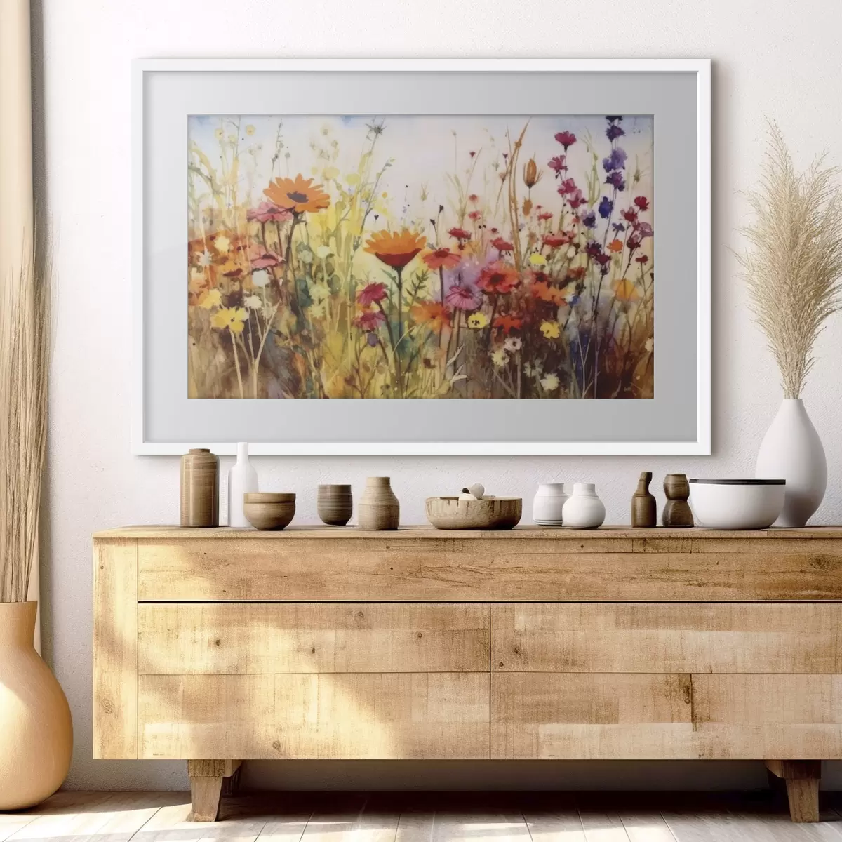 Poster Blüten und Flug f33666