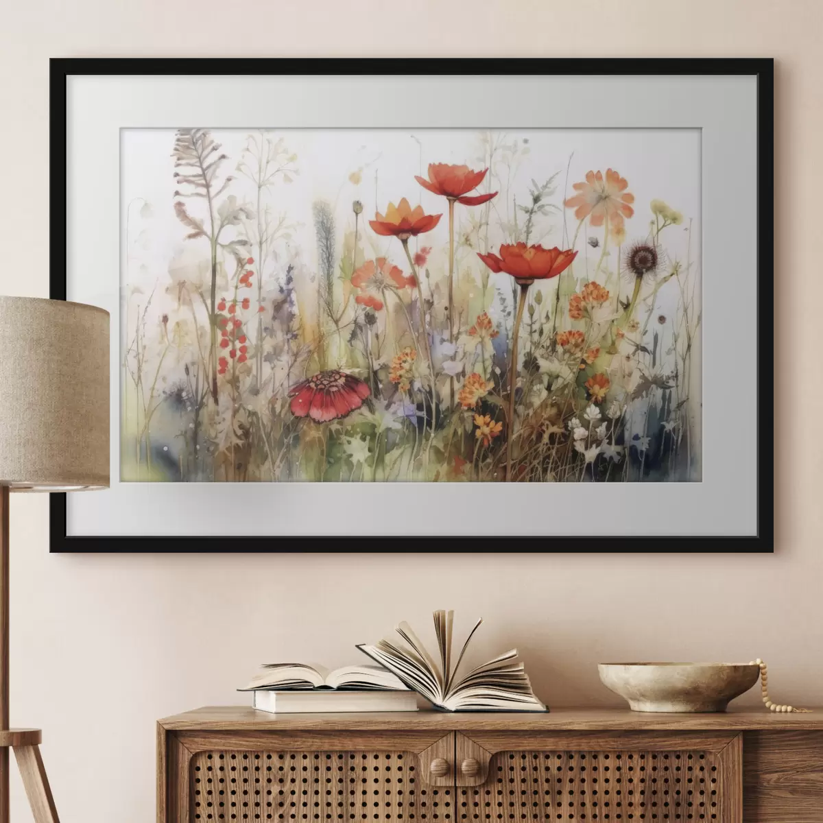 Poster Blüten und Nostalgie f33675