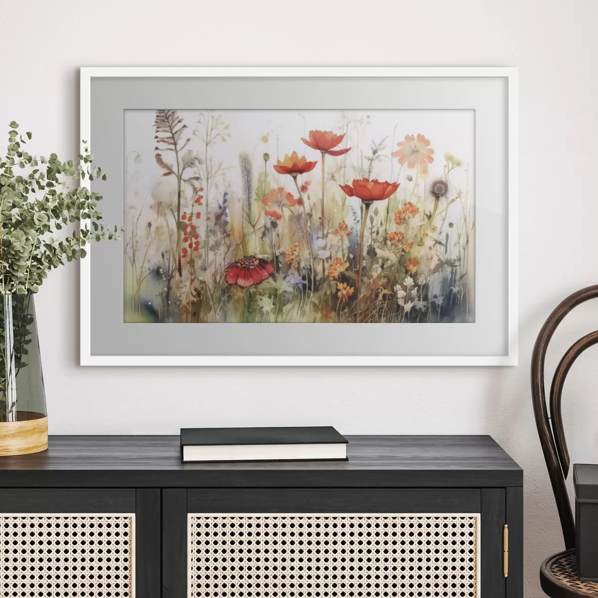 Poster Blüten und Nostalgie f33675